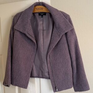 Talbots Women's Lavender Teddy Jacket